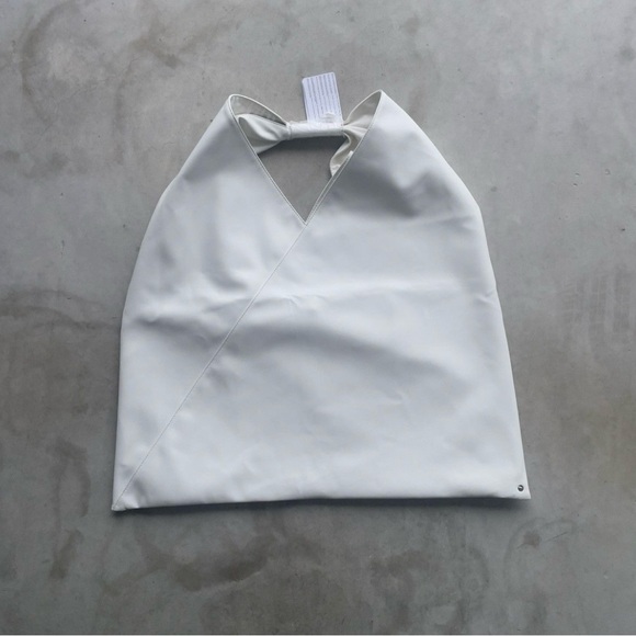 Maison Margiela MM6 Large White Tote Bag - Picture 7 of 13